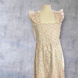 Janie and Jack Floral Smocked Sundress, Size 18